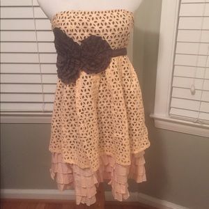 Cute flower party dress